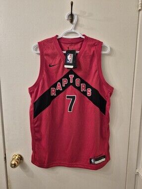 NWT Kyle Lowry Toronto Raptors Youth Jersey XL (Men's Med) Nike Swingman Jersey